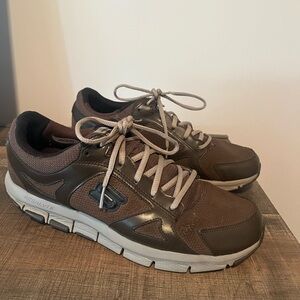 Sketchers‎ Men’s Fitness Resalyte Lace Up Sneakers Brown Size 11.5